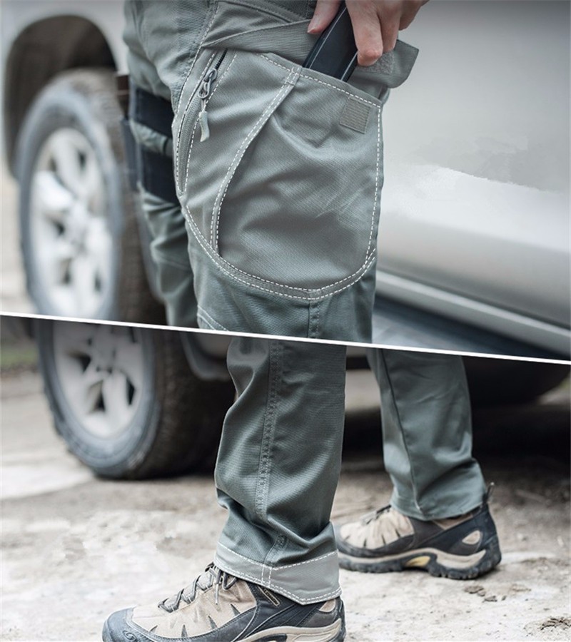 MEGE Military Army IX9 Pants Tactical Combat SWAT Train Cargo Pants Paintball Trouser Overalls Mens' Urban Causal Clothing