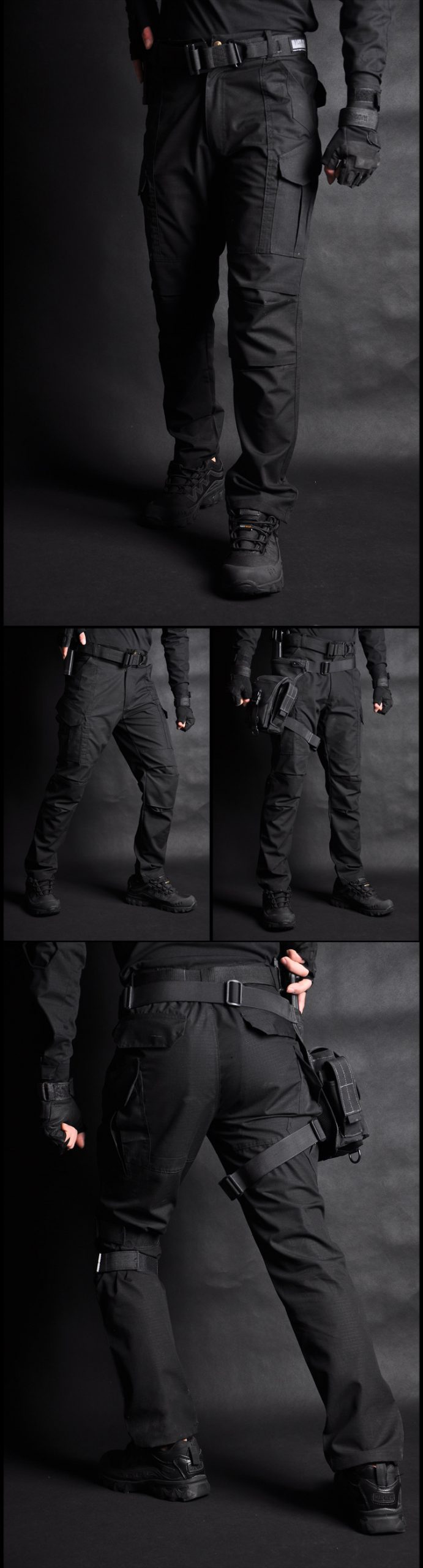 MEGE Tactical Cargo Pants Men Joggers Combat SWAT Army Military Pants Cotton Camo Pockets Stretch Flexible Casual Sweatpants 4XL