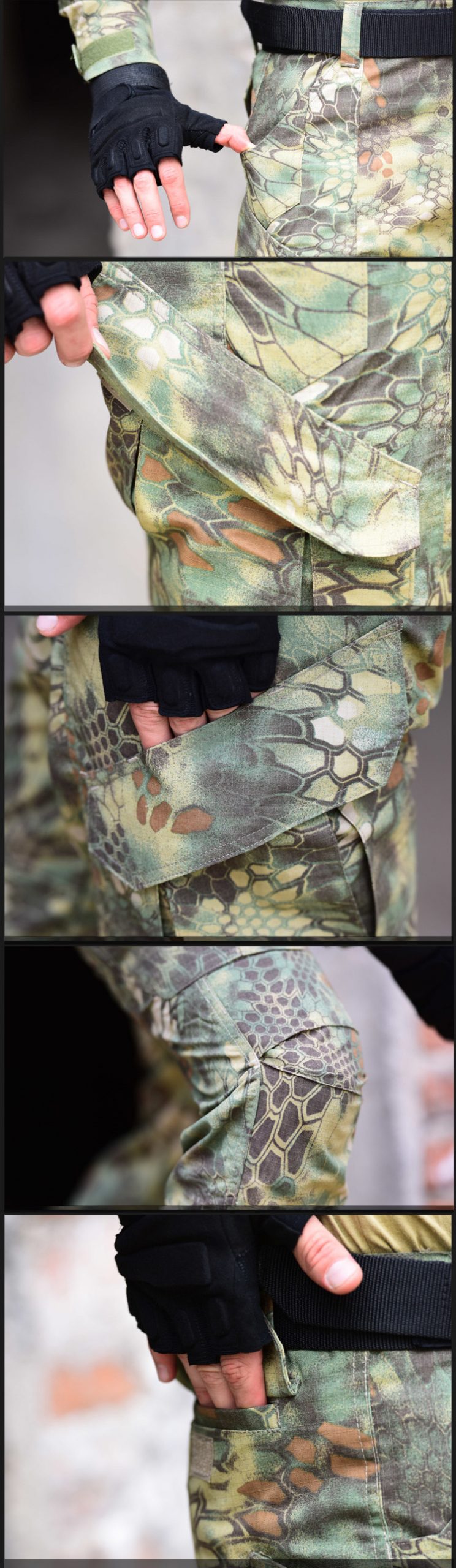 MEGE Tactical Cargo Pants Men Joggers Combat SWAT Army Military Pants Cotton Camo Pockets Stretch Flexible Casual Sweatpants 4XL