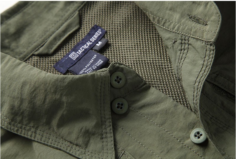 Tactical Military Shirt Men Breathable Quick Dry US Army Combat Shirt Summer Coolmax Shirt