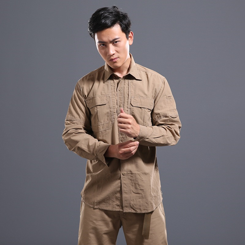 Urban tactical shirt OD casual shirt fast quick drying casual breathable clothing US military clothing