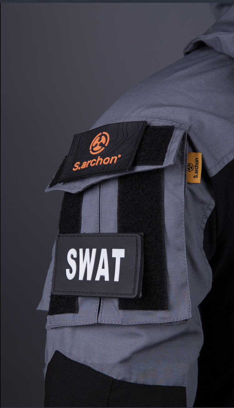 MEGE Tactical Combat Men Shirt Long Sleeve Military Clothing Soldiers Army Hooded Solid Shirt Outwear Ripstop Dropshipping