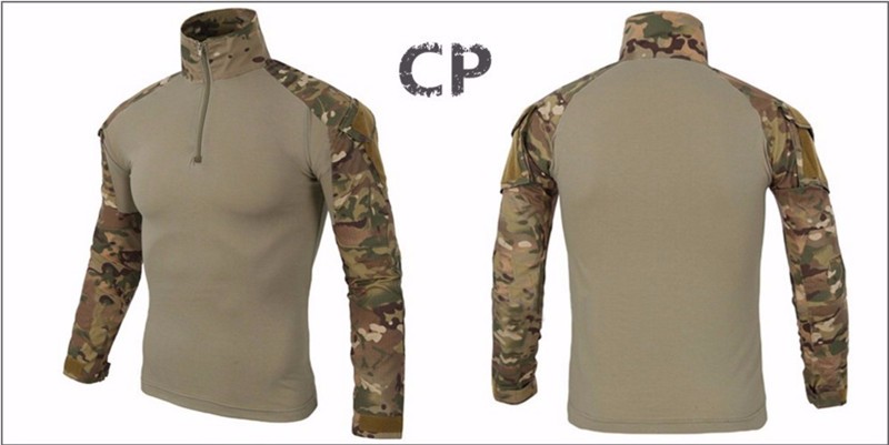 MEGE 12 Camouflage colors US Army Combat Uniform military shirt cargo multicam Airsoft paintball tactical cloth with elbow pads MEGE 12 Camouflage colors US Army Combat Uniform military shirt cargo multicam Airsoft paintball tactical cloth with elbow pads