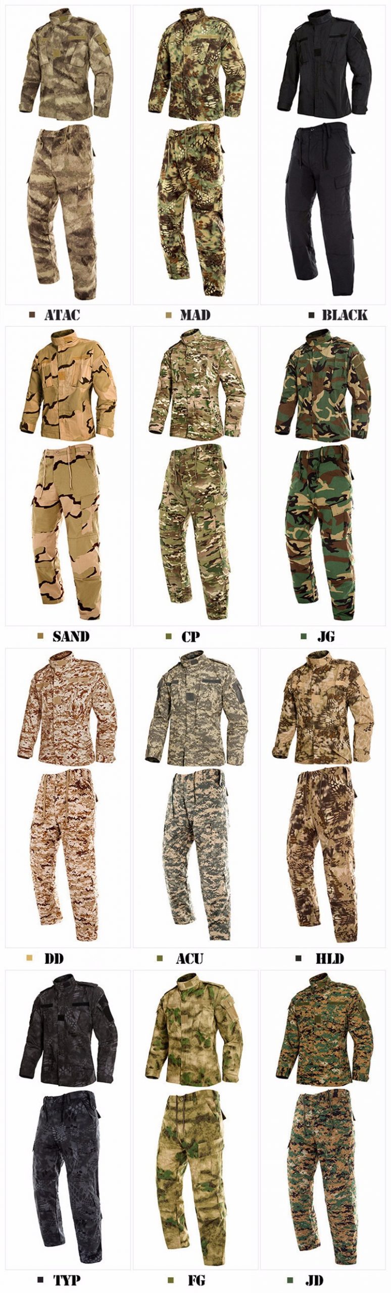 Multicam Black Military Uniform Camouflage Suit Tatico Tactical Military Camouflage Airsoft Paintball Equipment Clothes