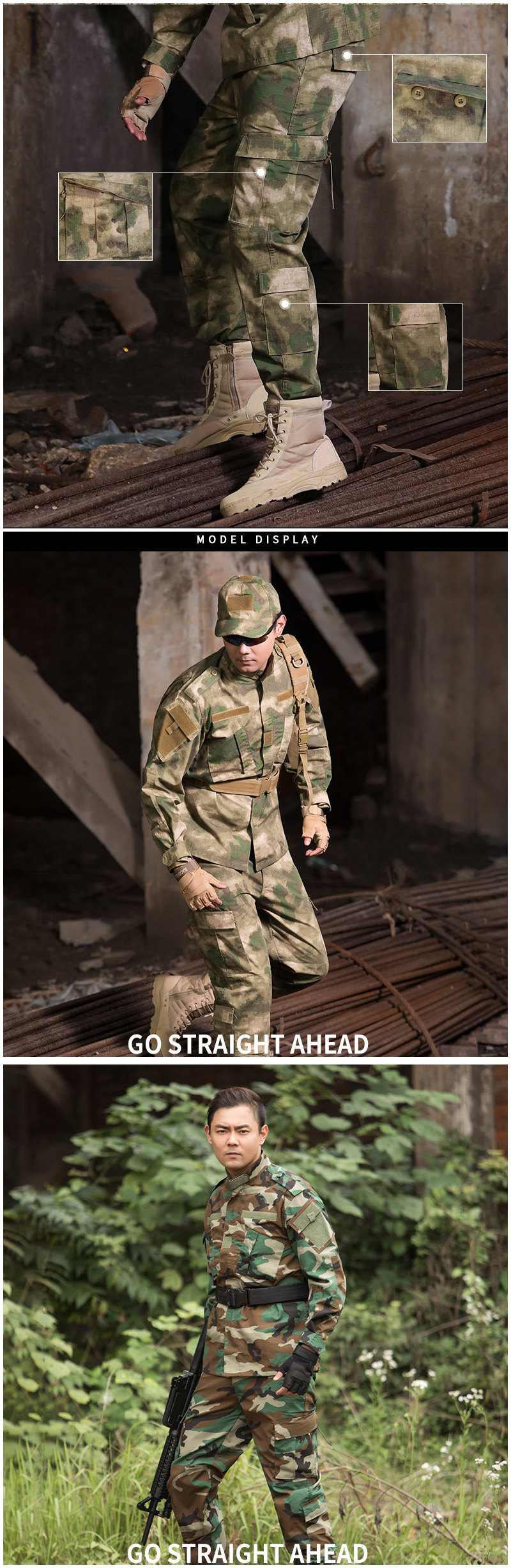 Mege Camouflage Army Tactical Military Uniform Combat Assualt Clothing Special Forces ACU BDU Militar Uniforms Airsoft Paintball