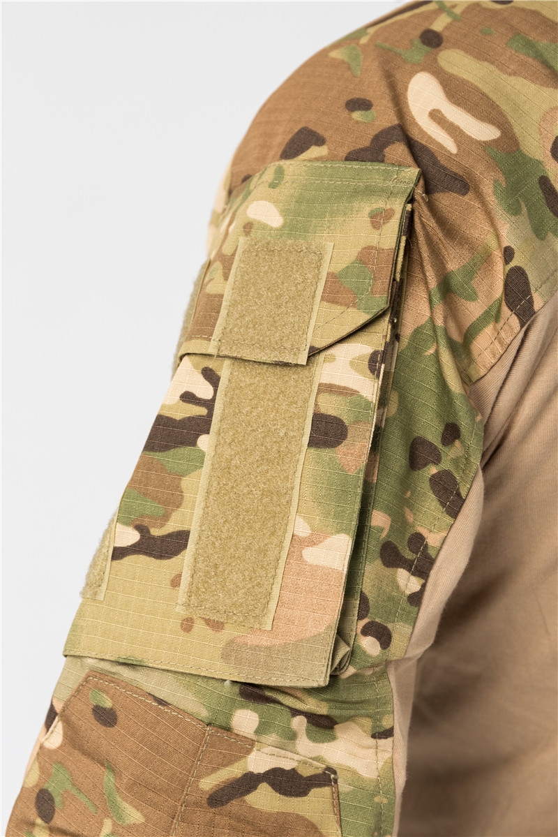 Mege Tactical Camouflage Military Combat Uniform Set Shirts Cargo Pants with Pads G3 Outdoor Soldier Airsoft Paintball Clothing