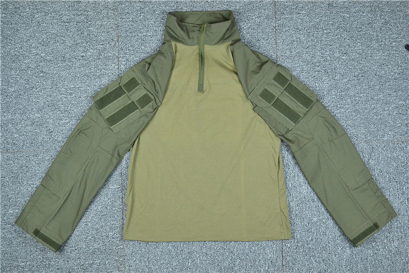 Mege Tactical Camouflage Military Combat Uniform Set Shirts Cargo Pants with Pads G3 Outdoor Soldier Airsoft Paintball Clothing