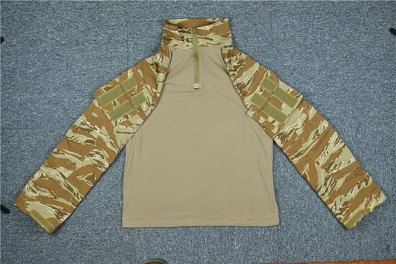 Mege Tactical Camouflage Military Combat Uniform Set Shirts Cargo Pants with Pads G3 Outdoor Soldier Airsoft Paintball Clothing