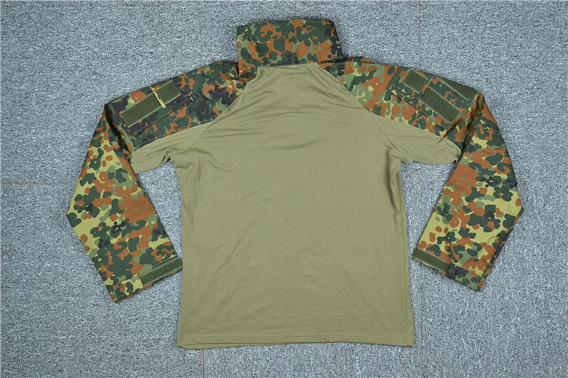 Mege Tactical Camouflage Military Combat Uniform Set Shirts Cargo Pants with Pads G3 Outdoor Soldier Airsoft Paintball Clothing