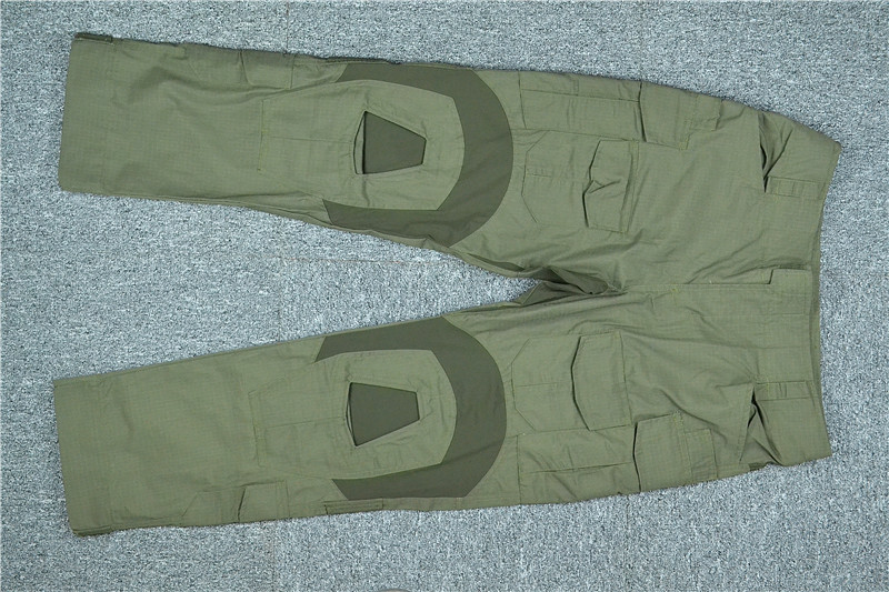 Mege Tactical Camouflage Military Combat Uniform Set Shirts Cargo Pants with Pads G3 Outdoor Soldier Airsoft Paintball Clothing