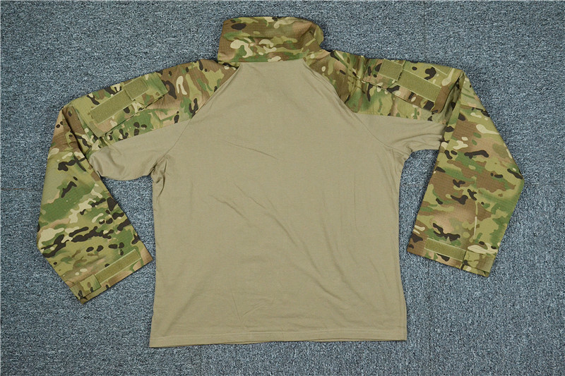 Mege Tactical Camouflage Military Combat Uniform Set Shirts Cargo Pants with Pads G3 Outdoor Soldier Airsoft Paintball Clothing