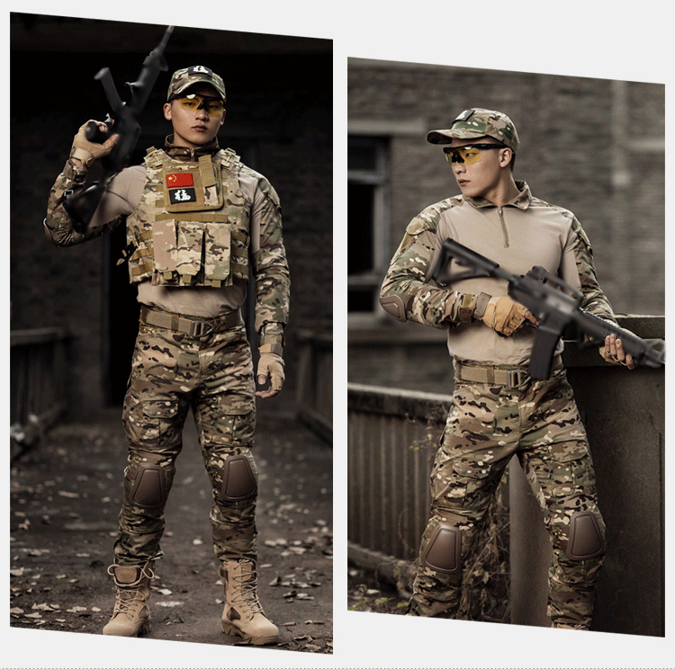 Mege Army Military Uniform Tactical Camouflage Suit Multicam Combat Shirt Pants Soldier USMC Airsoft Equipment Women Navy Seal