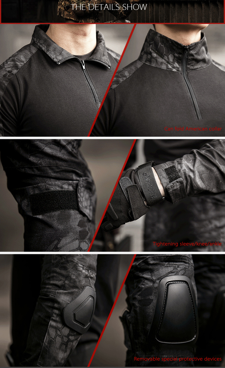 Mege Army Military Uniform Tactical Camouflage Suit Multicam Combat Shirt Pants Soldier USMC Airsoft Equipment Women Navy Seal