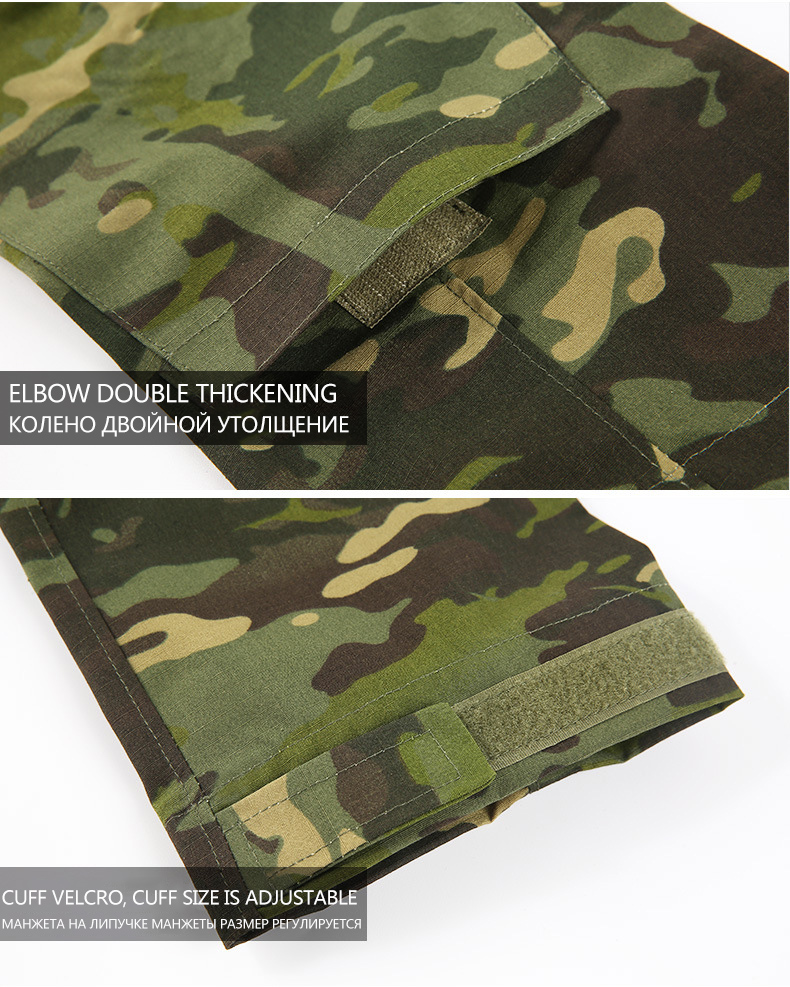 Mege Camouflage Tactical Military Uniform Multicam Special Forces Soldier Suit Combat Shirt Pants Tactics Airsoft Militaire