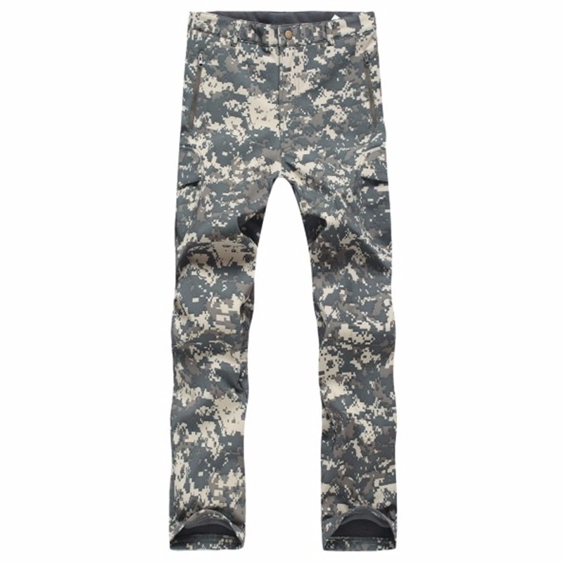 Men autumn winter jacket coat soft shell shark skin clothes, waterproof military clothing camouflage jacket