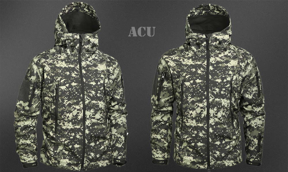 Mege Brand Clothing Autumn Men's Military Camouflage Fleece Jacket Army Tactical Clothing Multicam Male Camouflage Windbreakers