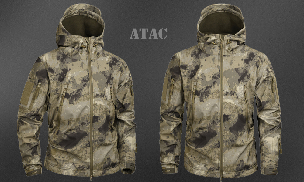 Mege Brand Clothing Autumn Men's Military Camouflage Fleece Jacket Army Tactical Clothing Multicam Male Camouflage Windbreakers