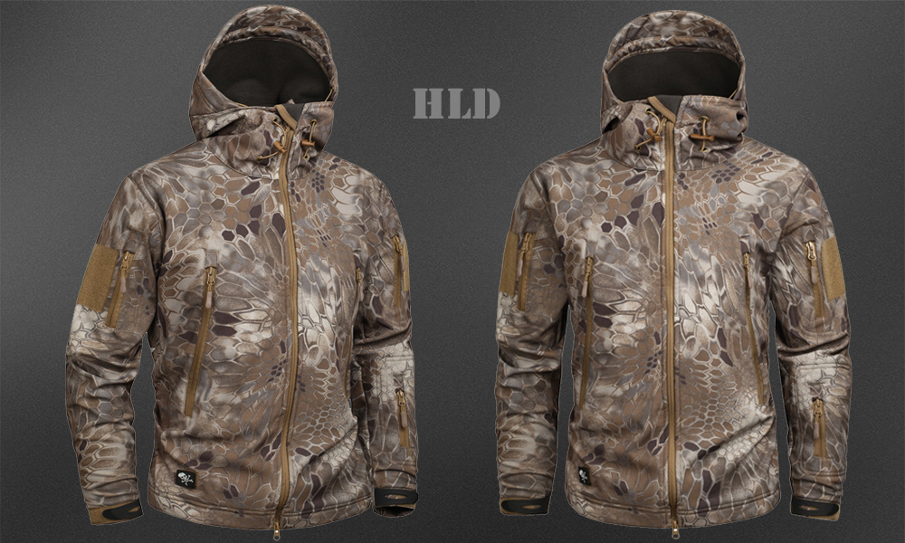 Mege Brand Clothing Autumn Men's Military Camouflage Fleece Jacket Army Tactical Clothing Multicam Male Camouflage Windbreakers