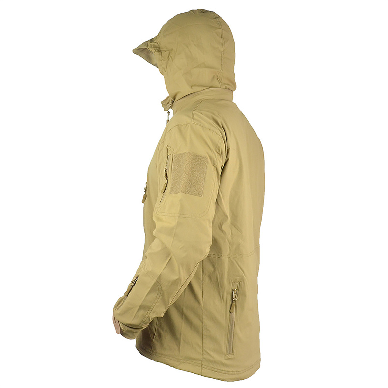 MEGE Men's Military Jacket Tactical Field Coat Spring Training Army Clothing Breathable Nylon Lightweight Vintage Windbreaker