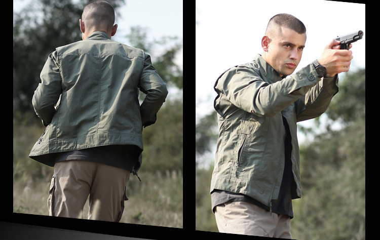 Mege Brand Tactical Military Jacket Outdoor Hiking Multi Pockets Men's Combat Airsoft Jacket Coat Army Camouflage Male Outwear