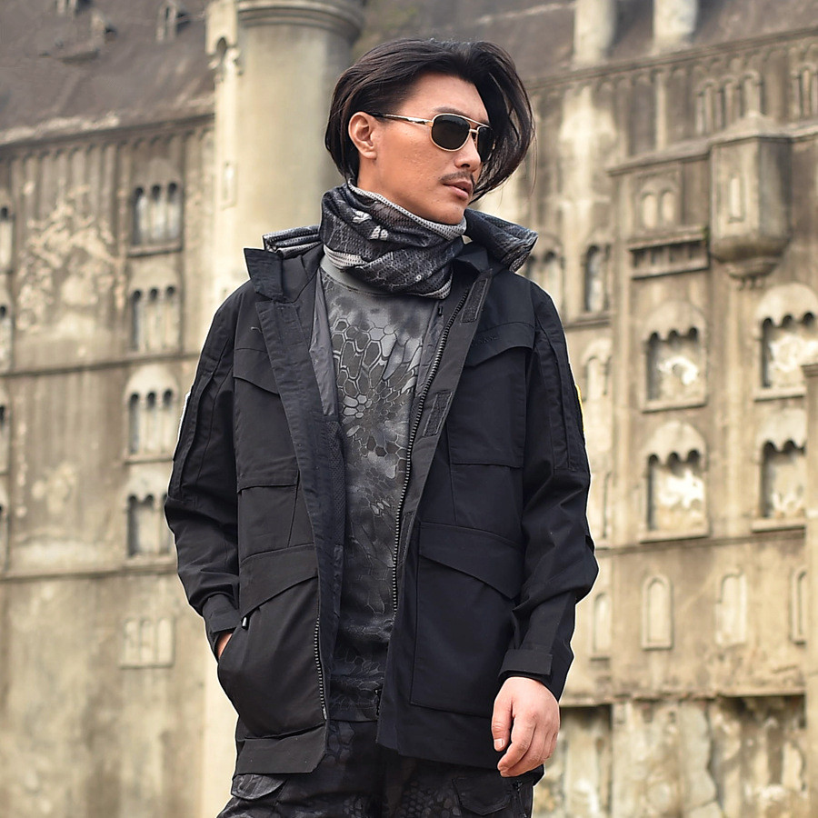 Mege Men Tactical Clothing US Army M65 Military Field Jacket Trench Coats Hoodie Casaco Masculino Windbreaker jaqueta masculina