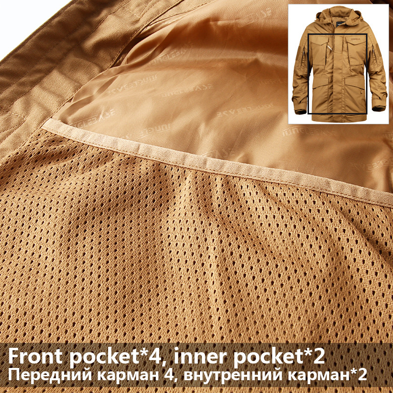 Mege Men Tactical Clothing US Army M65 Military Field Jacket Trench Coats Hoodie Casaco Masculino Windbreaker jaqueta masculina