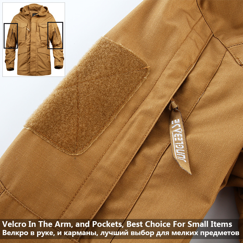 Mege Men Tactical Clothing US Army M65 Military Field Jacket Trench Coats Hoodie Casaco Masculino Windbreaker jaqueta masculina