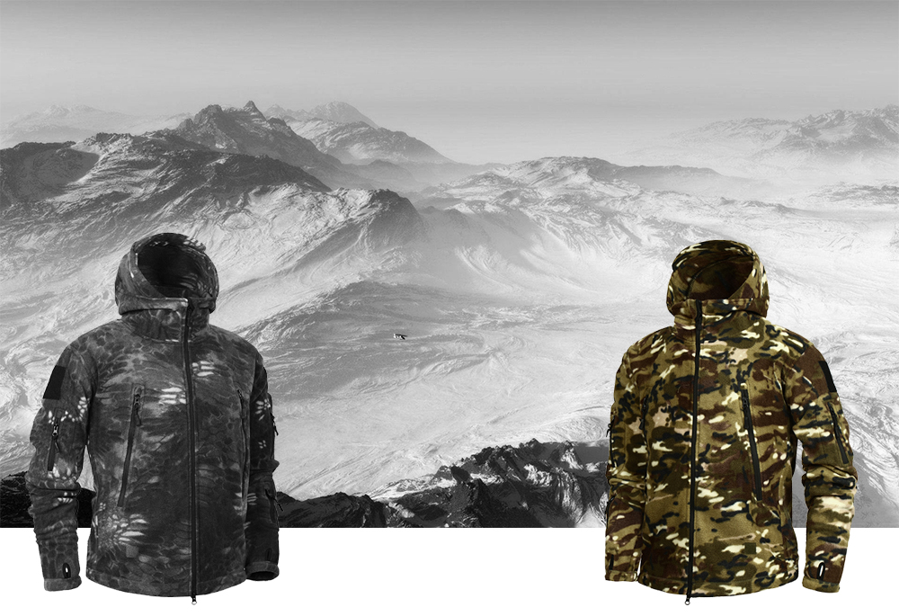 Mege Brand Autumn Winter Military Fleece Camouflage Tactical Men's Clothing Polar Warm Multicam Army Men Coat Outwear Hoodie Mege Brand Autumn Winter Military Fleece Camouflage Tactical Men's Clothing Polar Warm Multicam Army Men Coat Outwear Hoodie