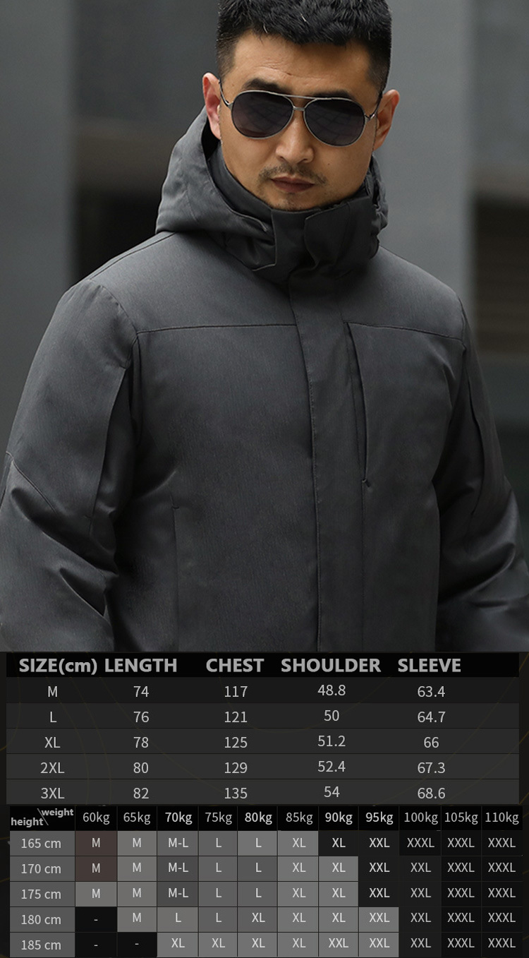 Mege Tactical Parka Winter Military Clothing Special Forces Combat Army Jacket Windproof Hooded Men's Thick Warm Outwear Coat