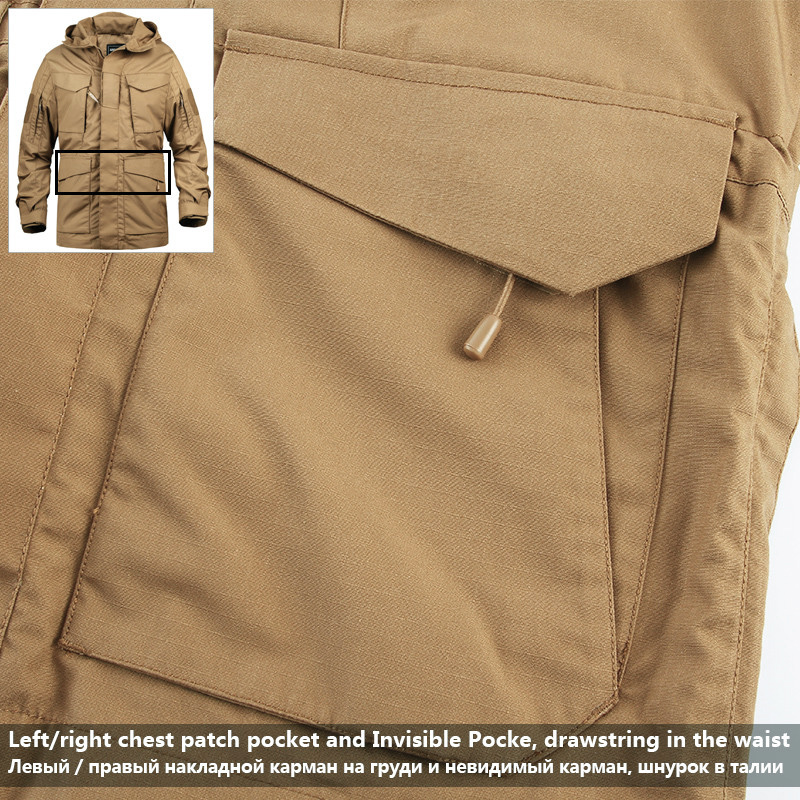 Mege Brand Tactical Trench Coat Military Clothing US Army Autumn Spring Work Jacket Multi Pockets Outdoor M65 homme Veste Mege Brand Tactical Trench Coat Military Clothing US Army Autumn Spring Work Jacket Multi Pockets Outdoor M65 homme Veste