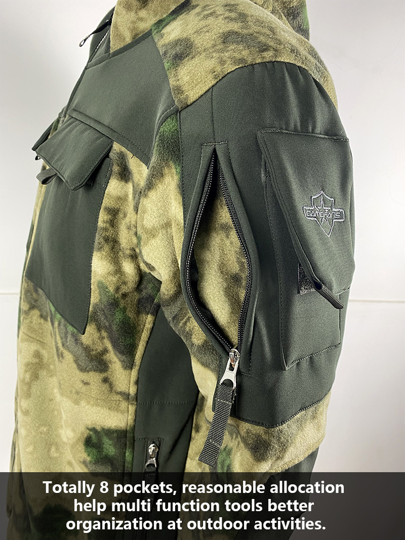 Mege Brand Tactical Fleece Jacket for Men Military Camouflage Outdoor Multi Pockets Hood Fall Warm Black Jacket Softshell Coat Mege Brand Tactical Fleece Jacket for Men Military Camouflage Outdoor Multi Pockets Hood Fall Warm Black Jacket Softshell Coat
