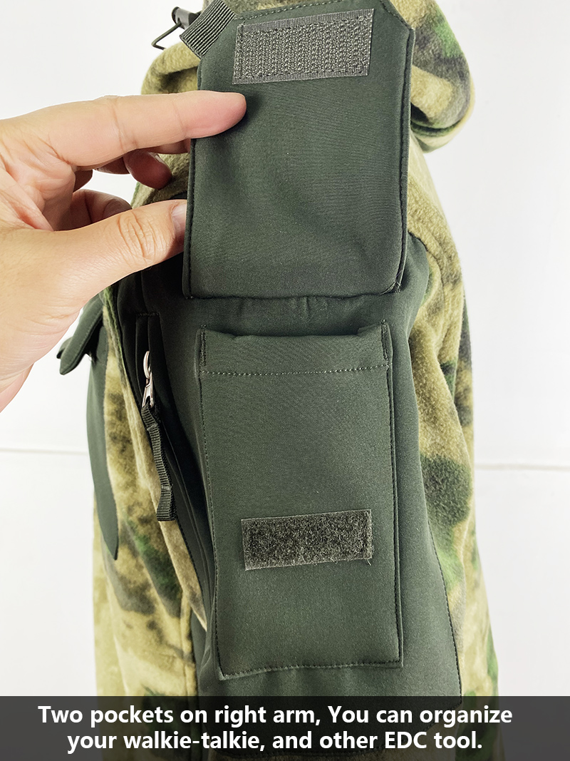 Mege Brand Tactical Fleece Jacket for Men Military Camouflage Outdoor Multi Pockets Hood Fall Warm Black Jacket Softshell Coat Mege Brand Tactical Fleece Jacket for Men Military Camouflage Outdoor Multi Pockets Hood Fall Warm Black Jacket Softshell Coat