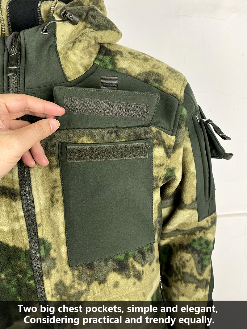 Mege Brand Tactical Fleece Jacket for Men Military Camouflage Outdoor Multi Pockets Hood Fall Warm Black Jacket Softshell Coat Mege Brand Tactical Fleece Jacket for Men Military Camouflage Outdoor Multi Pockets Hood Fall Warm Black Jacket Softshell Coat