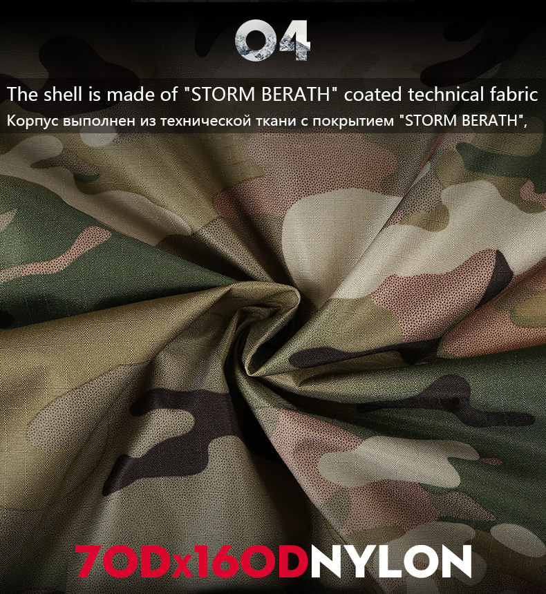 MEGE Men's Waterproof Military Tactical Jacket Men Warm Windbreaker Bomber Jacket Camouflage Hooded Coat US Army chaqueta hombre