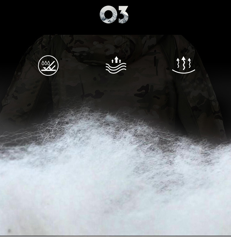 MEGE Men's Waterproof Military Tactical Jacket Men Warm Windbreaker Bomber Jacket Camouflage Hooded Coat US Army chaqueta hombre