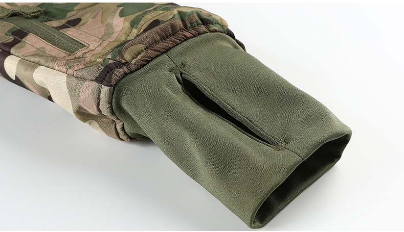 MEGE Men's Waterproof Military Tactical Jacket Men Warm Windbreaker Bomber Jacket Camouflage Hooded Coat US Army chaqueta hombre