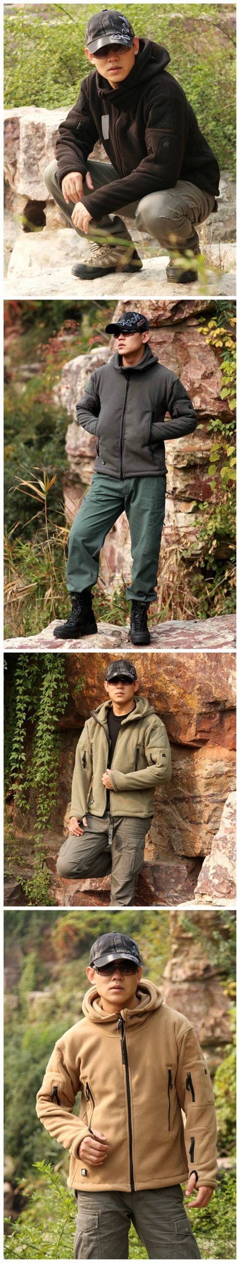 Winter Tactical Jacket Military Uniform Soft Shell Fleece Hoody Jacket Men Thermal Clothing Casual Hoodies Winter Tactical Jacket Military Uniform Soft Shell Fleece Hoody Jacket Men Thermal Clothing Casual Hoodies