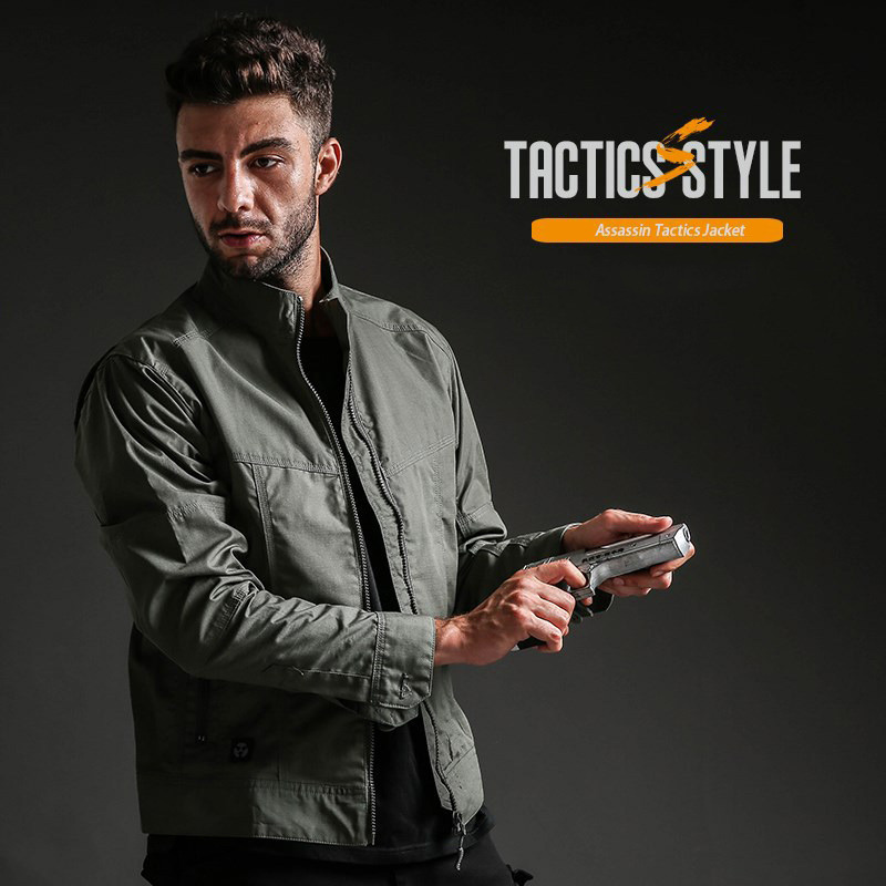 Mege Brand Tactical Jacket Men's Military Clothing Spring Autumn Army Multi Pockets Light Working Outwear Ripstop Outdoor Jacket Mege Brand Tactical Jacket Men's Military Clothing Spring Autumn Army Multi Pockets Light Working Outwear Ripstop Outdoor Jacket