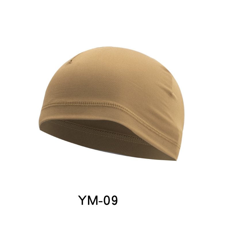 Mege Men Military Summer Breathable Beanie Hat Solid Color Skullies Hip Hop Dance Cap Unisex Thin Street Chapeau Dropshipping