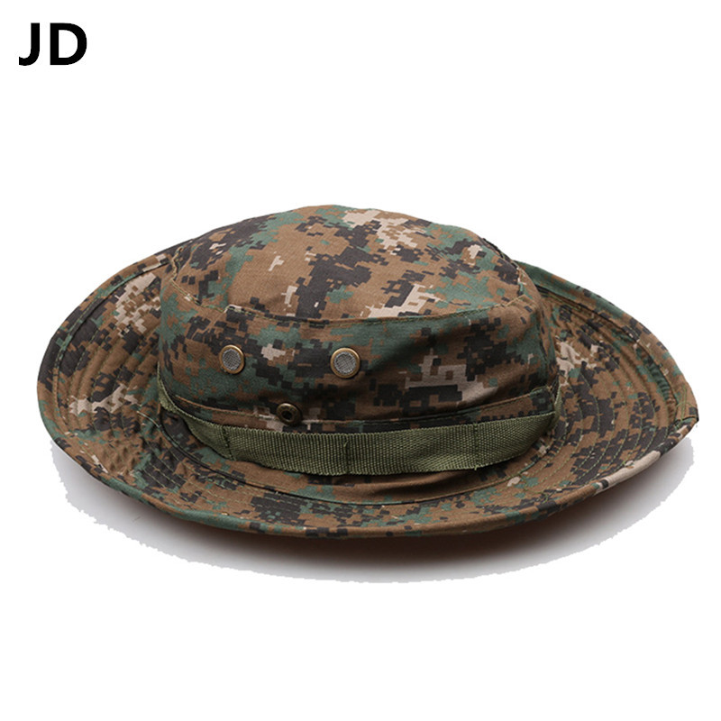 MEGE Summer Bucket Hats, Airsoft Sniper Camouflage Hats, Tactical Paintball Boonie Hats, Factory Direct Sale, Free Size 59-60cm MEGE Summer Bucket Hats, Airsoft Sniper Camouflage Hats, Tactical Paintball Boonie Hats, Factory Direct Sale, Free Size 59-60cm