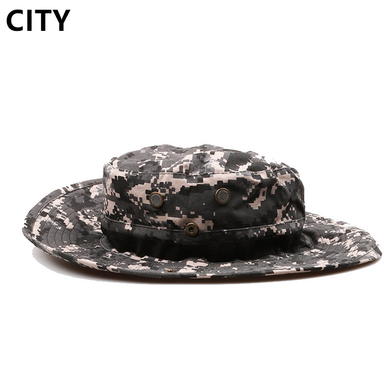 MEGE Summer Bucket Hats, Airsoft Sniper Camouflage Hats, Tactical Paintball Boonie Hats, Factory Direct Sale, Free Size 59-60cm MEGE Summer Bucket Hats, Airsoft Sniper Camouflage Hats, Tactical Paintball Boonie Hats, Factory Direct Sale, Free Size 59-60cm