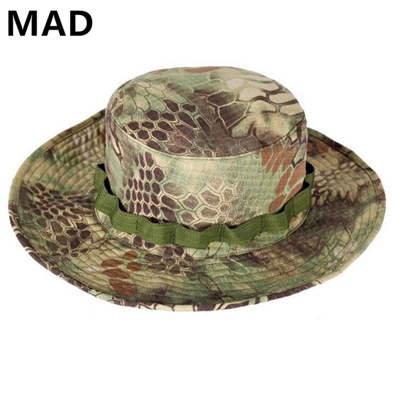 MEGE Summer Bucket Hats, Airsoft Sniper Camouflage Hats, Tactical Paintball Boonie Hats, Factory Direct Sale, Free Size 59-60cm MEGE Summer Bucket Hats, Airsoft Sniper Camouflage Hats, Tactical Paintball Boonie Hats, Factory Direct Sale, Free Size 59-60cm