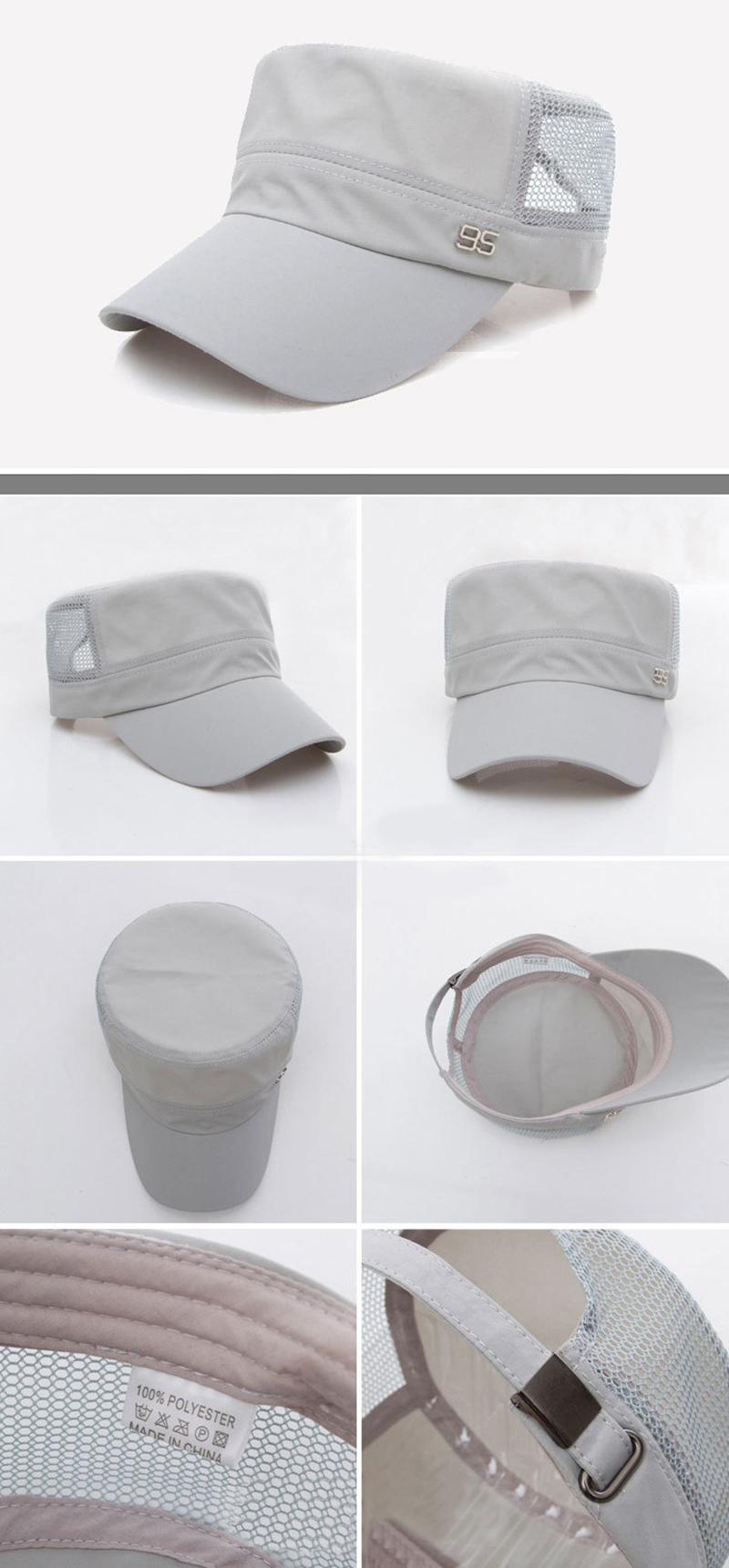 Mege Brand Summer Men's Mesh Baseball Cap Dad Hat Patchwork Fashion Design Teenager's Hat Visor casquette homme touca