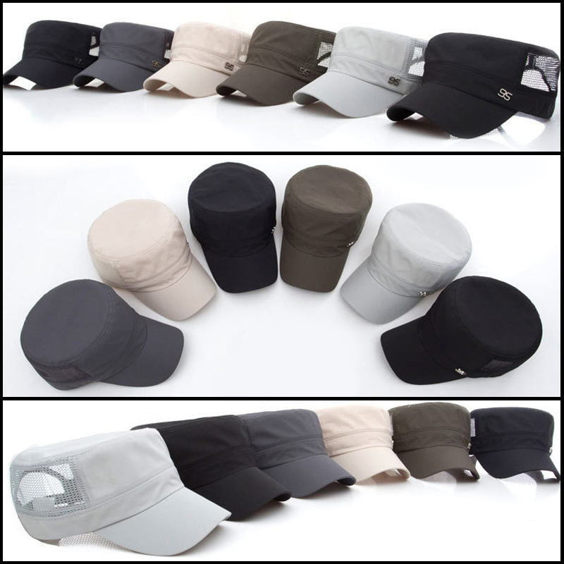 Mege Brand Summer Men's Mesh Baseball Cap Dad Hat Patchwork Fashion Design Teenager's Hat Visor casquette homme touca