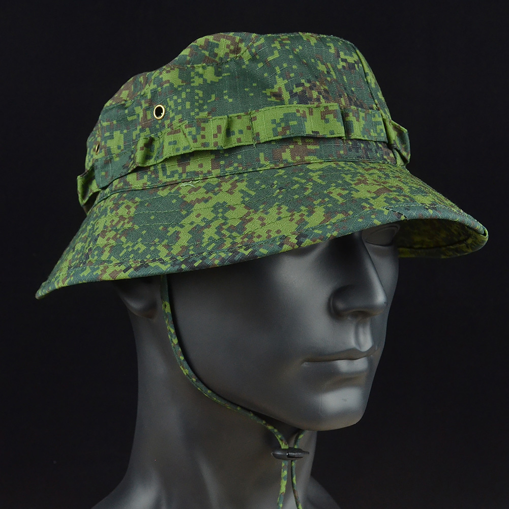 Summer Military Tactical Boonie Hats Hunting Sun Fishing Outdoor Camouflage Cap Adjustable Fisherman Sniper Ghillie Bucket Hats Summer Military Tactical Boonie Hats Hunting Sun Fishing Outdoor Camouflage Cap Adjustable Fisherman Sniper Ghillie Bucket Hats