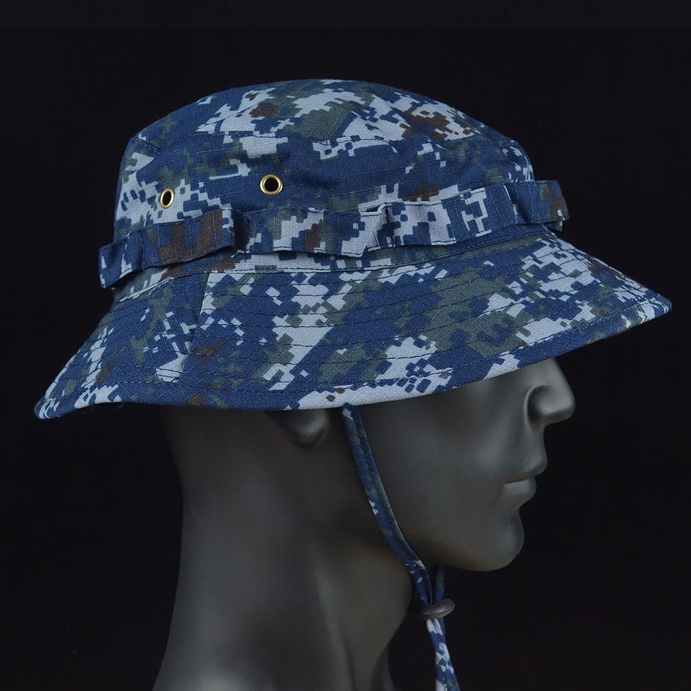 Summer Military Tactical Boonie Hats Hunting Sun Fishing Outdoor Camouflage Cap Adjustable Fisherman Sniper Ghillie Bucket Hats Summer Military Tactical Boonie Hats Hunting Sun Fishing Outdoor Camouflage Cap Adjustable Fisherman Sniper Ghillie Bucket Hats