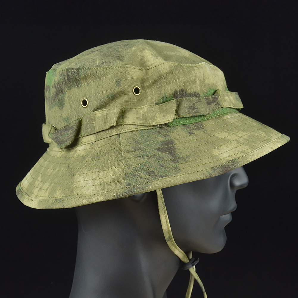Summer Military Tactical Boonie Hats Hunting Sun Fishing Outdoor Camouflage Cap Adjustable Fisherman Sniper Ghillie Bucket Hats Summer Military Tactical Boonie Hats Hunting Sun Fishing Outdoor Camouflage Cap Adjustable Fisherman Sniper Ghillie Bucket Hats