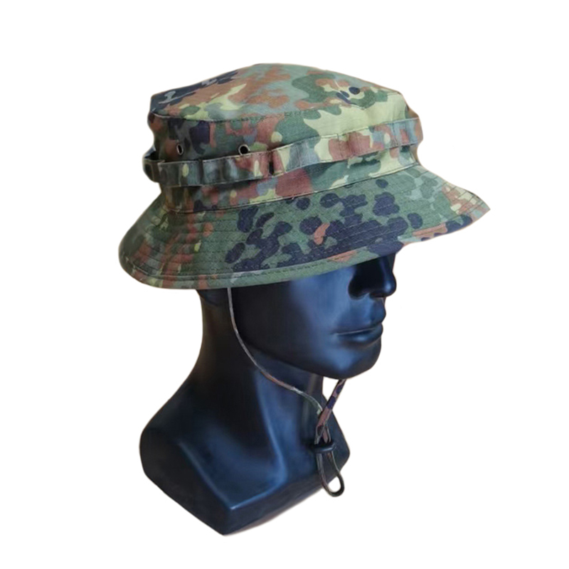 Mege Military Tactical Boonie Hats paintball Hunting Fishing Outdoor Camouflage Cap Adjustable Hunter Sniper Ghillie Bucket Hats