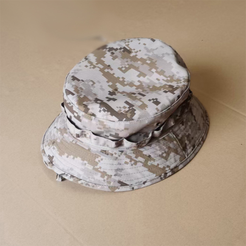 Mege Military Tactical Boonie Hats paintball Hunting Fishing Outdoor Camouflage Cap Adjustable Hunter Sniper Ghillie Bucket Hats