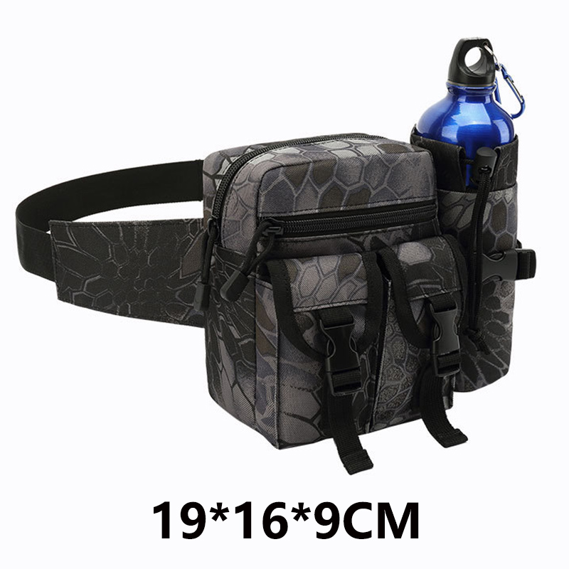 Rullar Halloween Punk Waist Bag Military Tactical Drop Leg Bag Outdoor